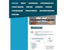 Tablet Screenshot of pflegeplanung.net